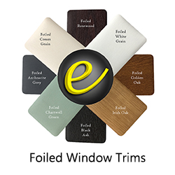 Foiled Window Trims
